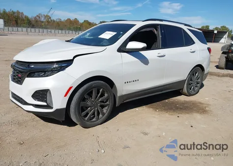 2024 Chevrolet Equinox Fwd Rs из США, поврежденный, VIN 3GNAXMEG9RS104688